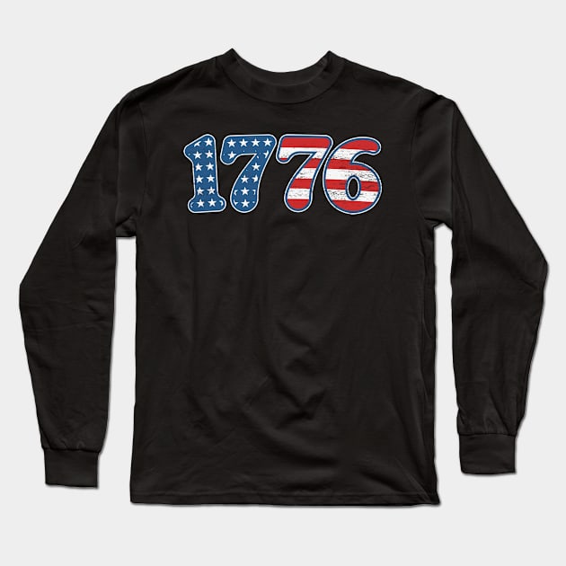 1776 - 4th of July Americas Birthday Long Sleeve T-Shirt by TwistedCharm